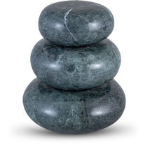 Load image into Gallery viewer, Pumpkin - 3 Piece Marble Decorative Object
