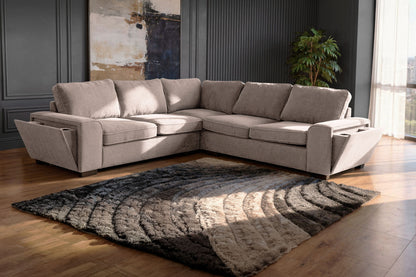 Dayne - RAF Sleeper Loveseat - Gray