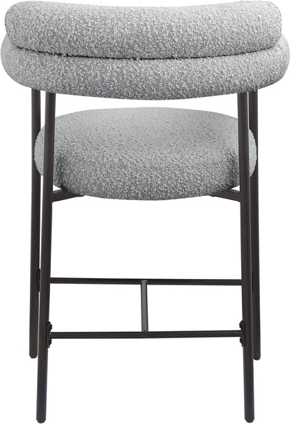 Blake - Counter Stool With Black Base (Set of 2)