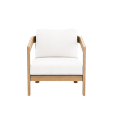 Load image into Gallery viewer, Wesley - Patio Club Chair With Cushion - White
