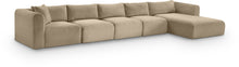 Load image into Gallery viewer, Shaggy - Fabric 5 Piece Modular Sectional With Chaise
