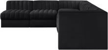 Load image into Gallery viewer, Rummi - Velvet Performance Fabric Upholstered 6 Piece Modular Sectional
