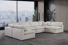 Load image into Gallery viewer, Comfy - 6 Piece Linen Modular Armless Sectional
