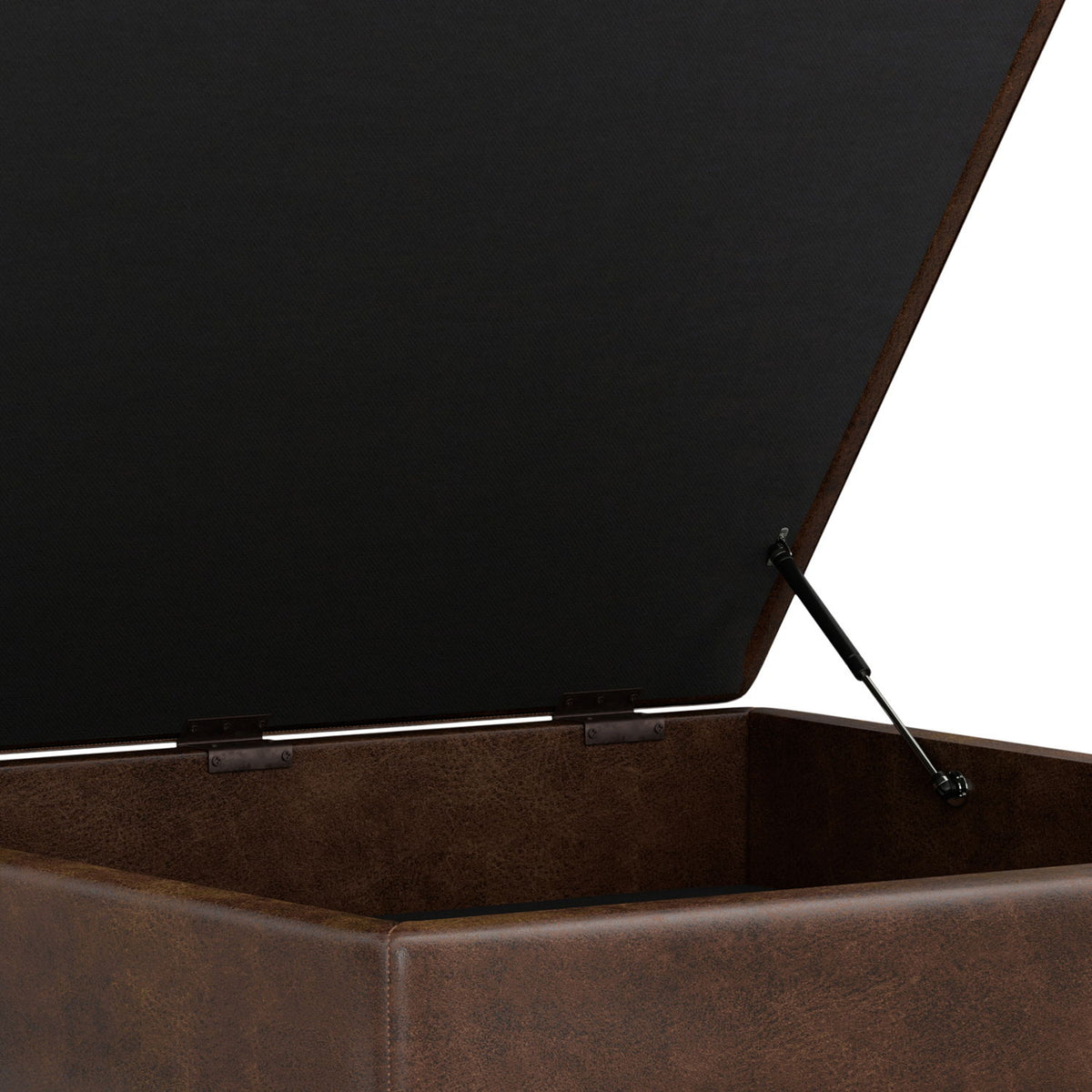 Owen - Multifunctional Square Coffee Table Storage Ottoman - Ego Home Furniture