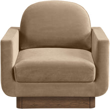Load image into Gallery viewer, Diviento - Velvet Performance Fabric Upholstered Accent Chair
