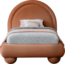 Load image into Gallery viewer, Madrid - Velvet Upholstered Bed
