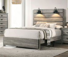 Load image into Gallery viewer, Crown Mark Furniture Carter Queen Platform Bed in Gray image
