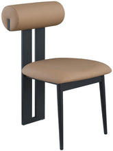 Load image into Gallery viewer, Dario - Faux Leather Dining Chair With Black Frame (Set of 2)
