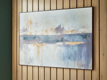 Load image into Gallery viewer, Gatesford - Wall Art - Blue / White / Tan
