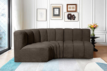 Load image into Gallery viewer, Arc - Boucle Fabric 3 Piece Sofa

