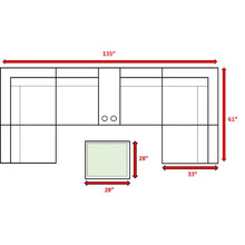 Load image into Gallery viewer, Elegant 4 Person Wicker Patio Seating Set With Cushions And Glass Top Table
