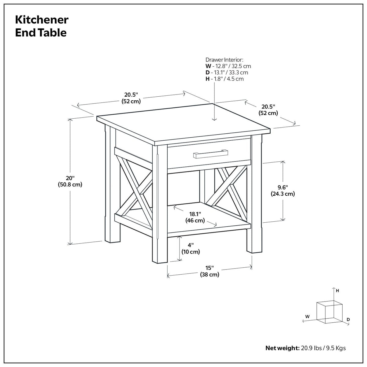Kitchener - Handcrafted Table