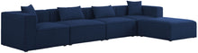 Load image into Gallery viewer, Cube - Linen 5 Piece Modular Sectional With Chaise
