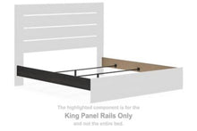 Load image into Gallery viewer, Hollivern - King Panel Rails - Dark Gray
