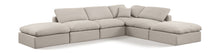 Load image into Gallery viewer, Indulge - Linen 6 Piece Modular Armless Sectional
