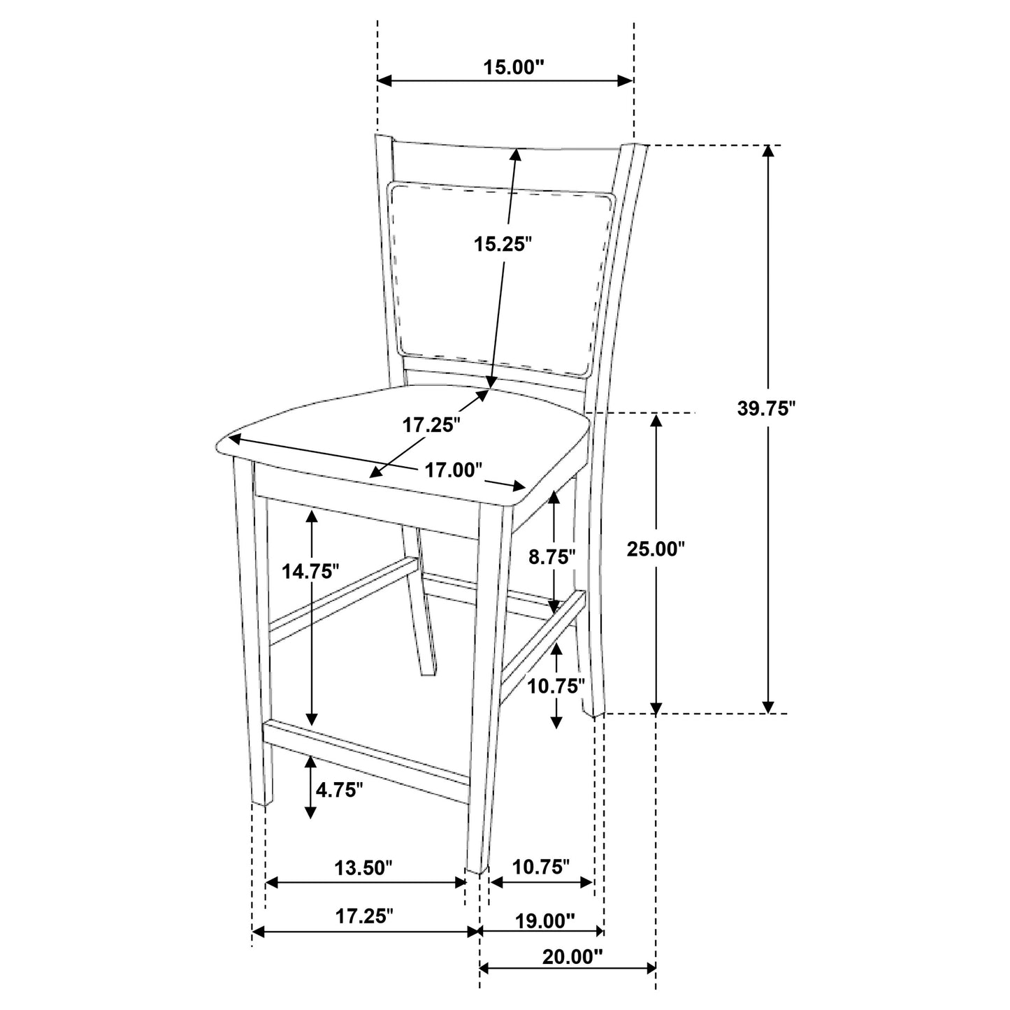 Jaden Counter Chair