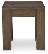 Load image into Gallery viewer, Rosswain - Square End Table - Warm Brown

