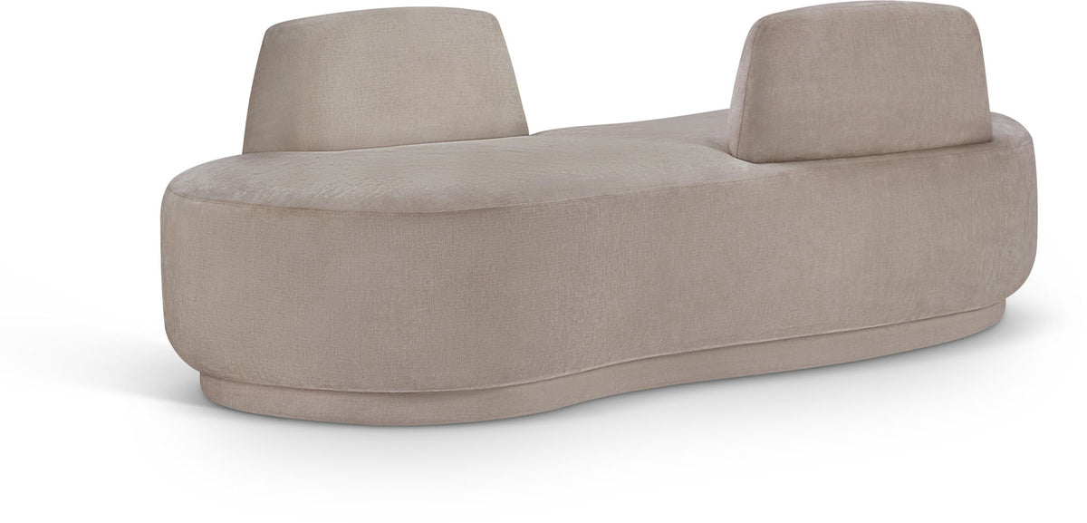 Argyle - Chenille Fabric Chaise / Loveseat