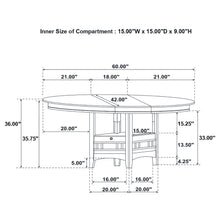 Load image into Gallery viewer, Lavon Counter Height Extension Dining Table
