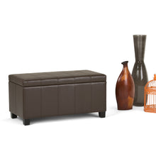 Load image into Gallery viewer, Dover - Upholstered Storage Ottoman Bench
