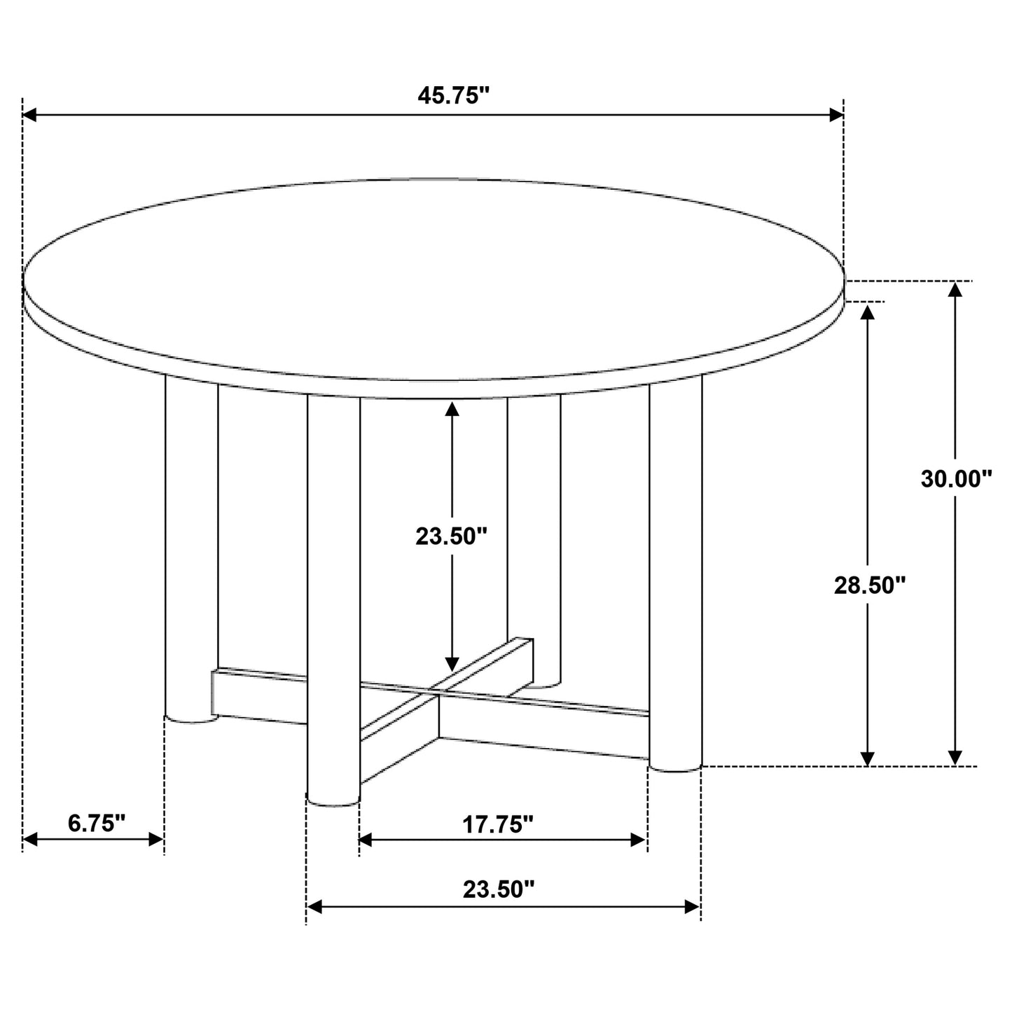 Crestmore Dining Table