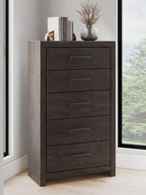 Load image into Gallery viewer, Prendonea - Five Drawer Chest - Charcoal

