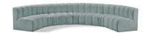 Load image into Gallery viewer, Arc - Faux Leather 7 Piece U-Shaped Modular Sofa
