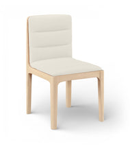 Load image into Gallery viewer, Ellis - Vegan Leather Upholstered Dining Chair (Set of 2) - Natural Base
