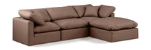 Load image into Gallery viewer, Indulge - Faux Leather 4 Piece Modular Sectional With Chaise
