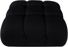 Load image into Gallery viewer, Orin - Velvet Performance Fabric Upholstered Modular Ottoman
