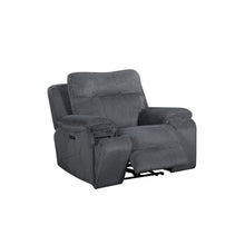 Load image into Gallery viewer, Teddy - Recliner With Power Headrest &amp; Footrest - Gray
