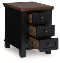 Load image into Gallery viewer, Wildenauer - Chair Side End Table - Brown / Black
