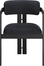 Load image into Gallery viewer, Aurum - Vegan Leather Upholstered Dining Chair With Graphite Black Base (Set of 2)
