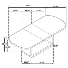 Load image into Gallery viewer, Leandro Extension Dining Table
