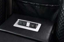 Load image into Gallery viewer, U92 - LED Power Reclining With Power Headrest Chair - Black
