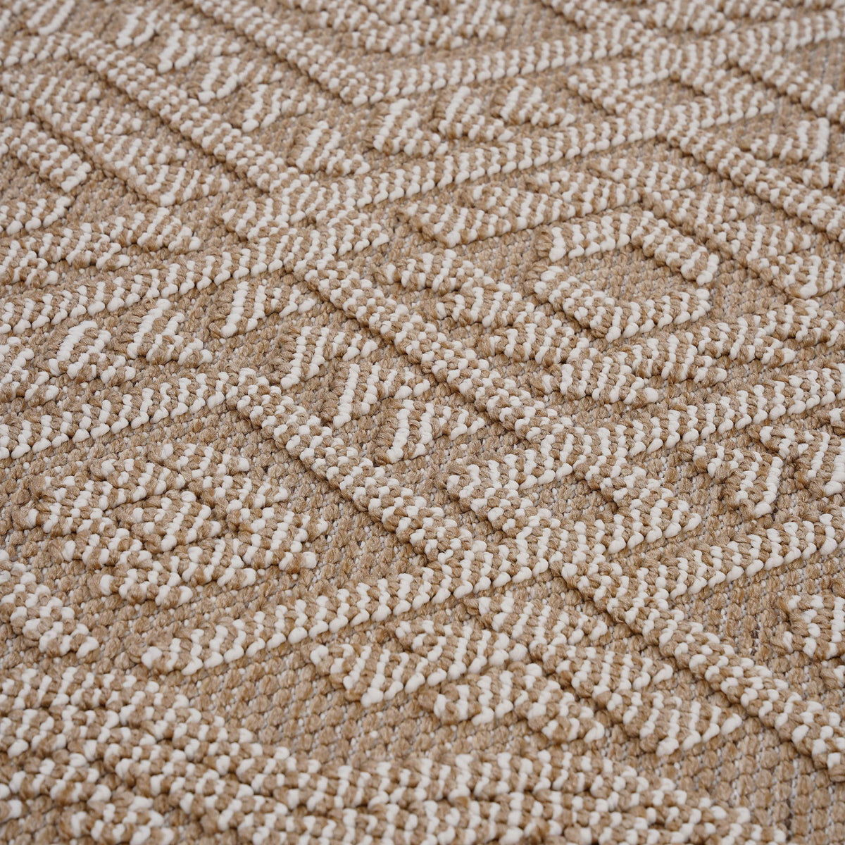 Guros - 4' X 6' Traditional Indoor / Outdoor Area Rug - Natural