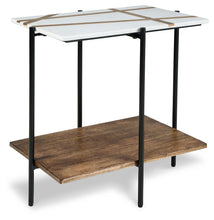 Load image into Gallery viewer, Braxmore - Accent Table - White / Light Brown
