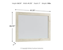 Load image into Gallery viewer, Cambeck - Bedroom Mirror - Whitewash
