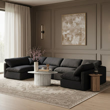 Load image into Gallery viewer, Indulge - Linen 6 Piece Modular U-Shaped Sectional

