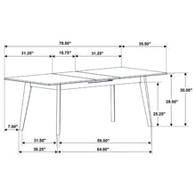 Load image into Gallery viewer, Crestmont Extension Dining Table

