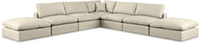 Load image into Gallery viewer, Comfy - 7 Piece Faux Leather Modular Corner Sectional
