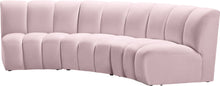 Load image into Gallery viewer, Infinity - 3 Piece Velvet Modular Sectional

