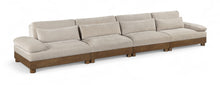 Load image into Gallery viewer, Turin - Chenille Fabric Upholstered Modular Sectional - Taupe
