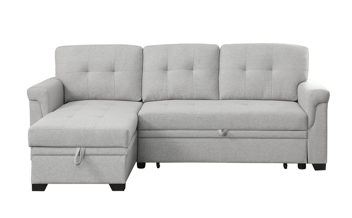 Sierra - Reversible Sleeper Sectional Sofa With Storage Chaise - Ego Home Furniture