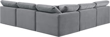 Load image into Gallery viewer, Indulge - Velvet 5 Piece Modular Corner Armless Sectional
