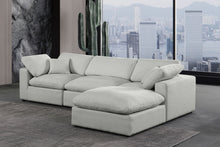Load image into Gallery viewer, Comfy - 4 Piece Linen Fabric Modular Sectional With Chaise
