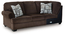 Load image into Gallery viewer, Kimlee - LAF Sofa With Corner Wedge - Chocolate
