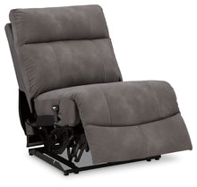 Load image into Gallery viewer, Next-Gen Durapella - Power Armless Recliner With Adj Headrest - Slate
