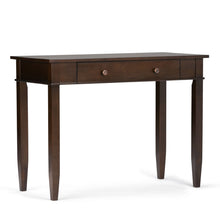 Load image into Gallery viewer, Carlton - Home Office Desk - Dark Tobacco Brown
