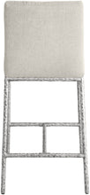 Load image into Gallery viewer, Reeves - Chenille Fabric Upholstered Counter Stool (Set of 2) - Silver Base
